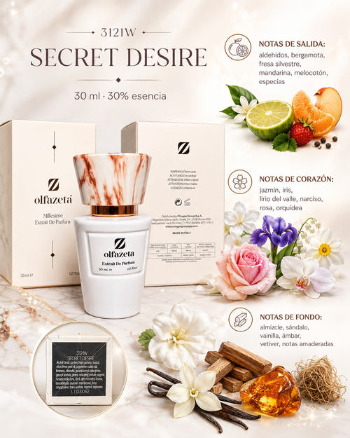 Secret Desire 121W – Extracto de Perfume para Mujer 30%