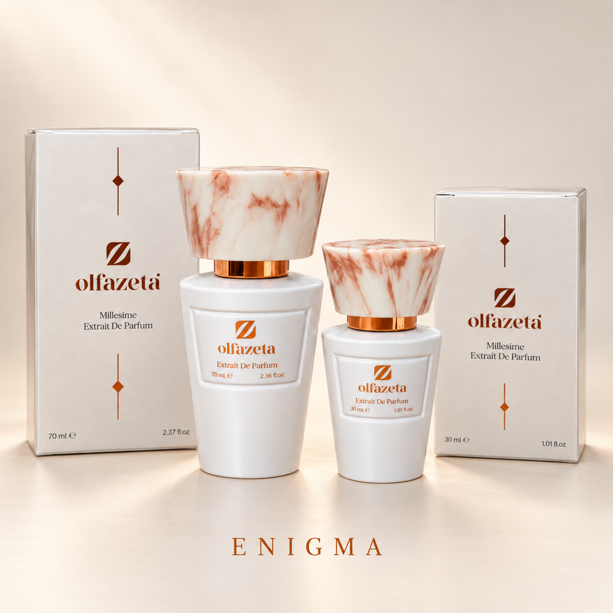 Enigma 133W, extracto de perfume para mujer al 30% en formatos de 30 ml y 70 ml